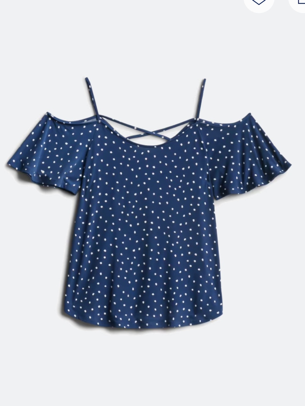 Kaileigh Valette Cold Shoulder Top XL